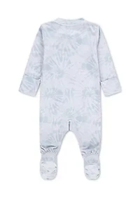 baby brushed jersey footed coverall