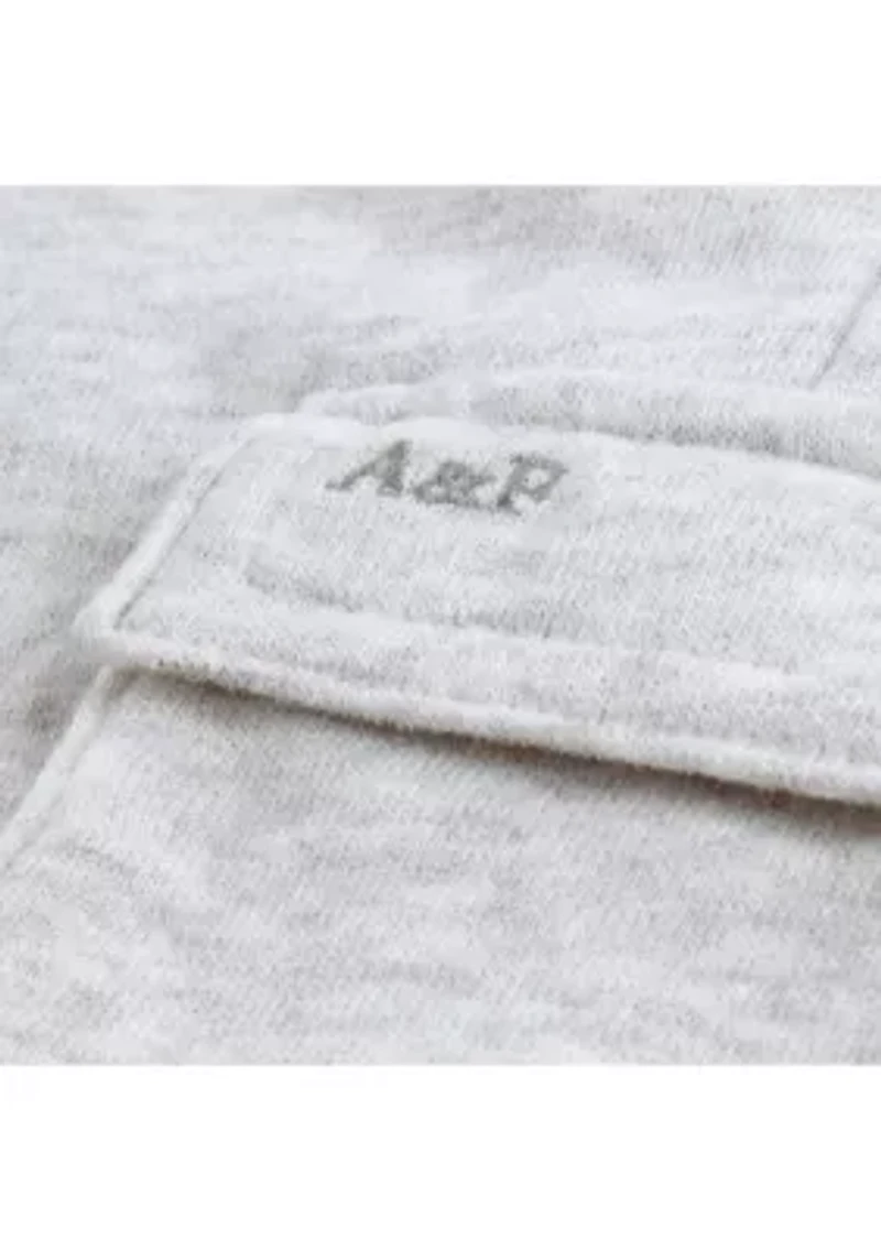 fleece cargo shorts
