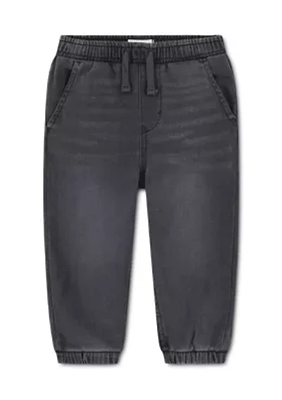 baby denim dobby jogger