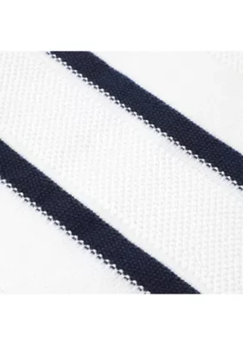 baby striped button through sweater