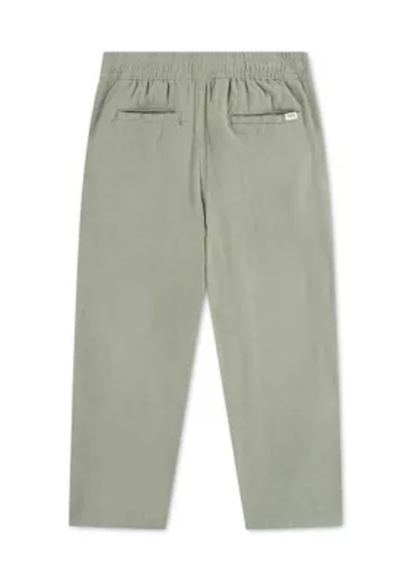 loose linen pull on pants
