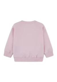 baby logo crew pullover