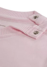 baby logo crew pullover