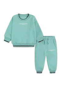 cargo fleece crew set
