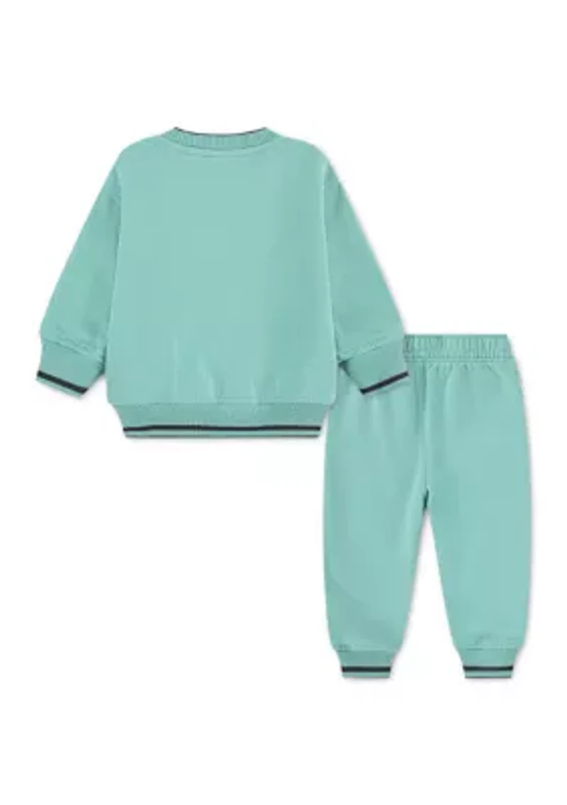 cargo fleece crew set