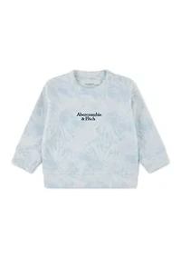 Baby Boys Printed Crew Neck Shirt