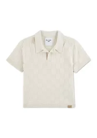 toddler johnny collar sweater polo shirt