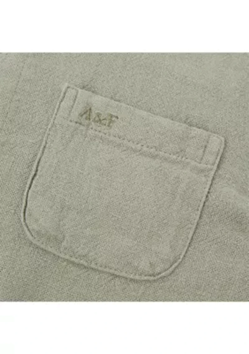 toddler linen camp shirt