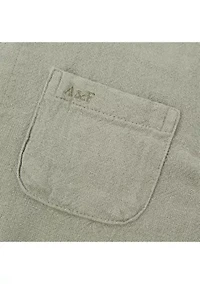 toddler linen camp shirt