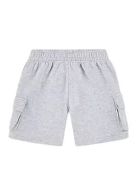 toddlers fleece cargo shorts