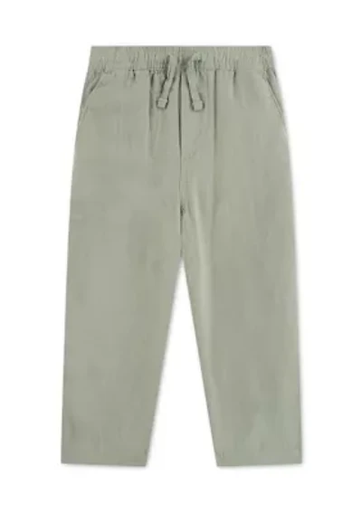 toddler loose linen pull on pants
