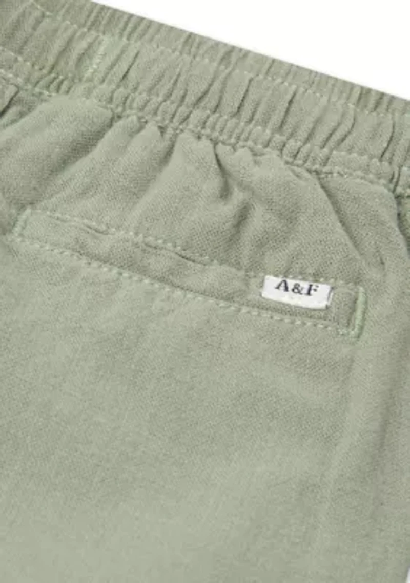 toddler loose linen pull on pants