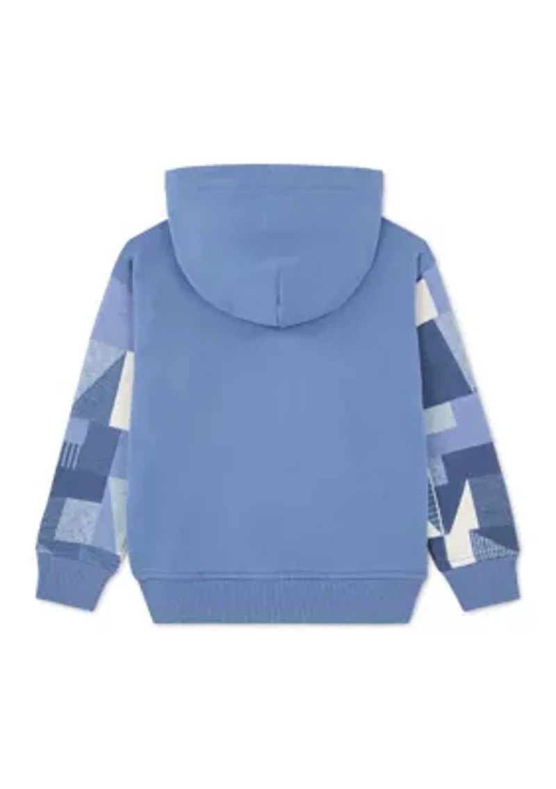toddler patchwork pullover