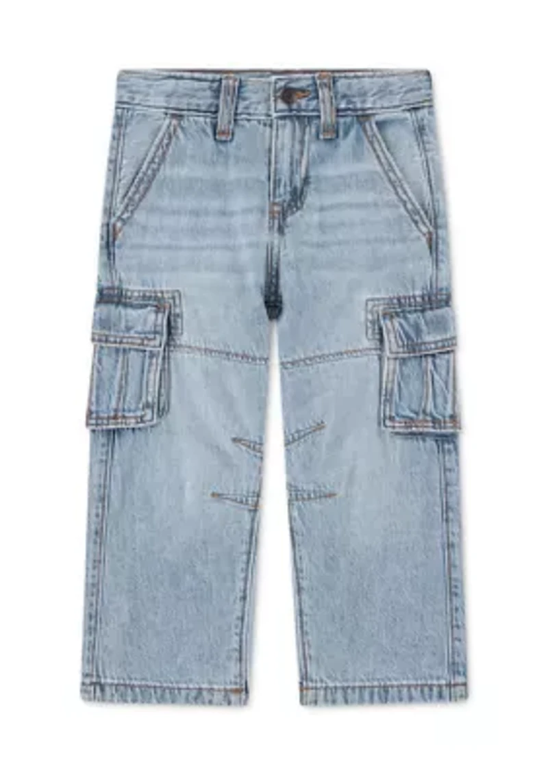 toddler baggy cargo jeans