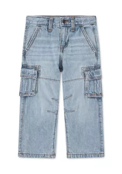 toddler baggy cargo jeans