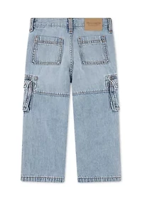 toddler baggy cargo jeans