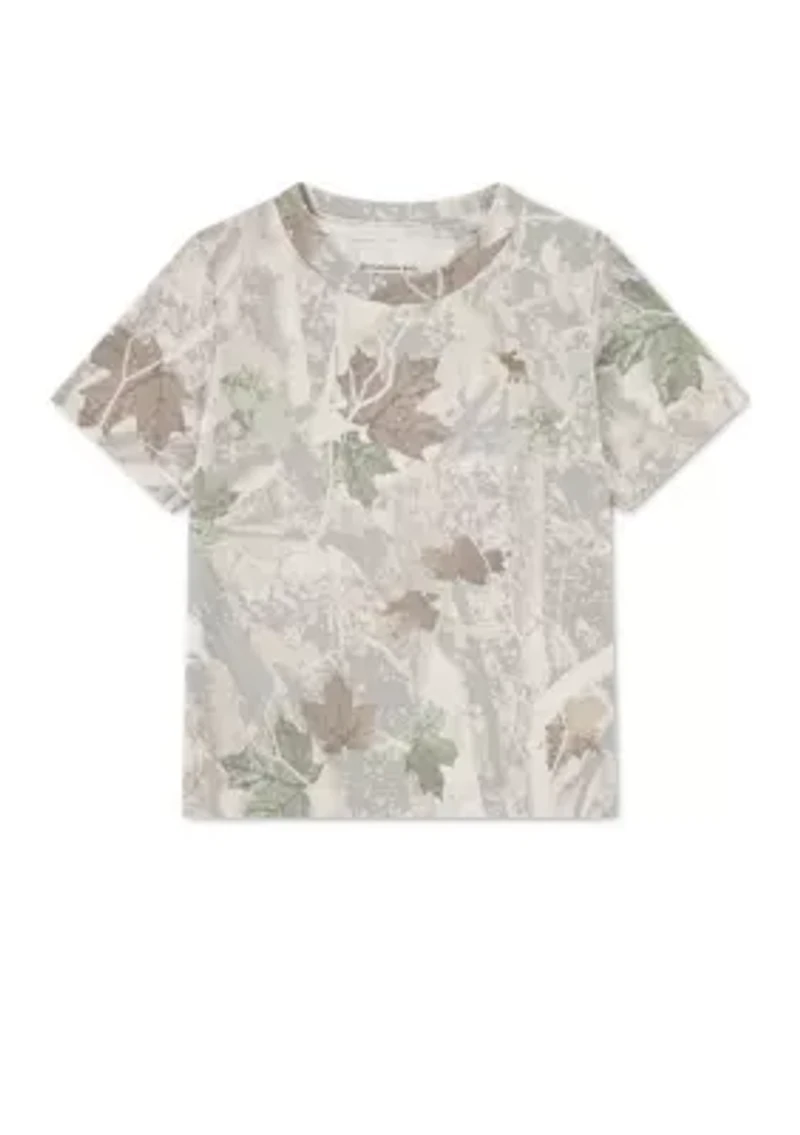 toddler camouflage printed t-shirt