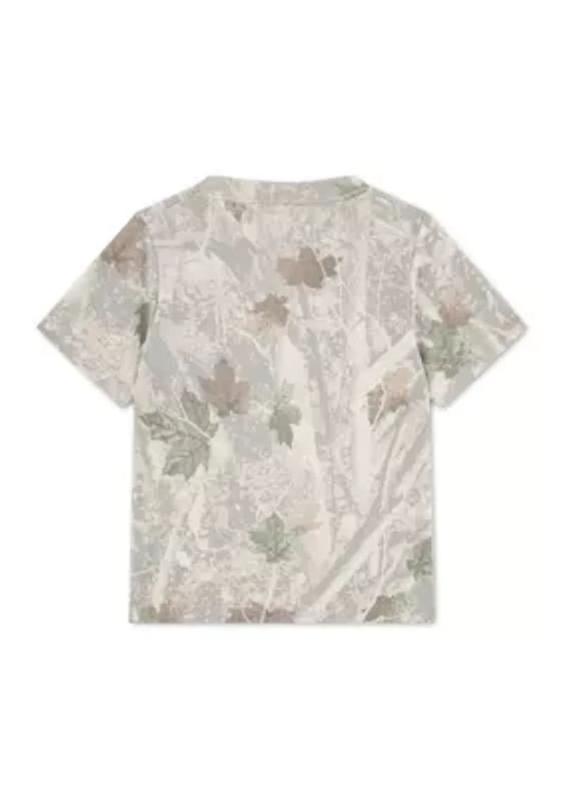 toddler camouflage printed t-shirt