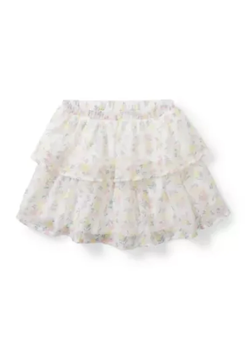 Toddler Girls Sweater Top and Skirt Set