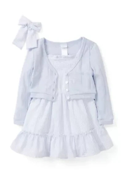 Toddler Girls 2 Piece Sweater Knit Dress Set