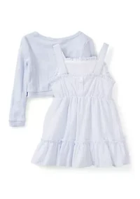 Toddler Girls 2 Piece Sweater Knit Dress Set