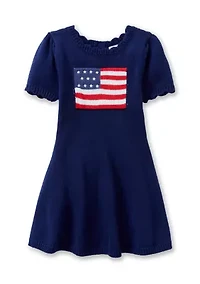 Toddler Girls Sweater Knit Dress