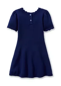 Toddler Girls Sweater Knit Dress