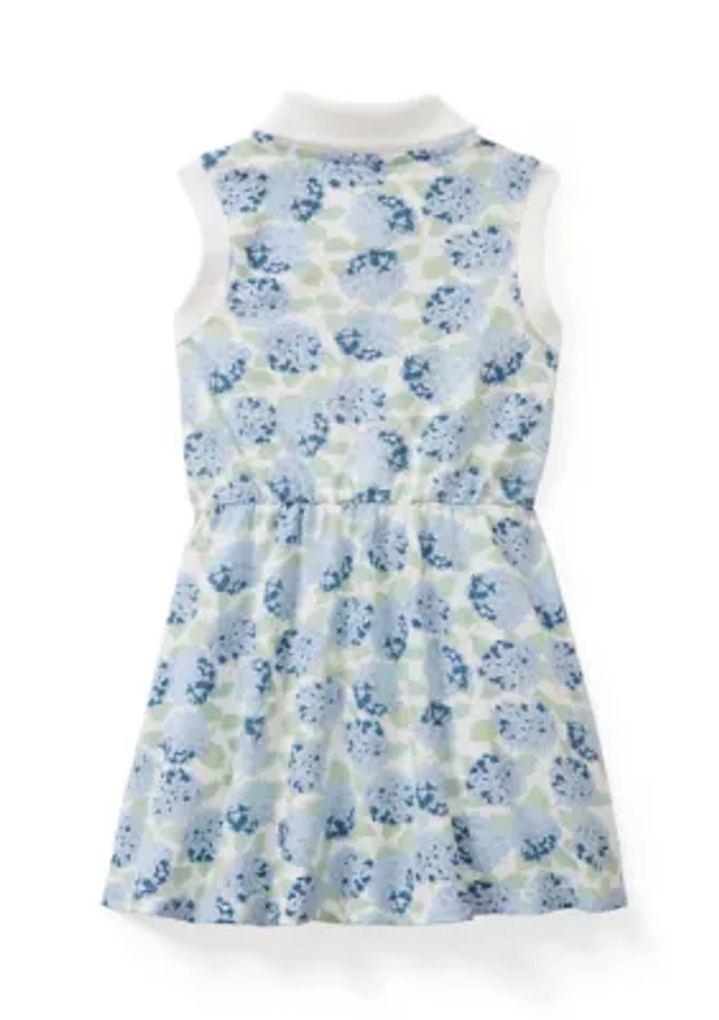 Toddler Girls Print Dress with Scrunchie