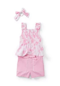 Toddler Girls 2 Piece Short Set