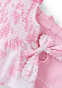 Toddler Girls 2 Piece Short Set