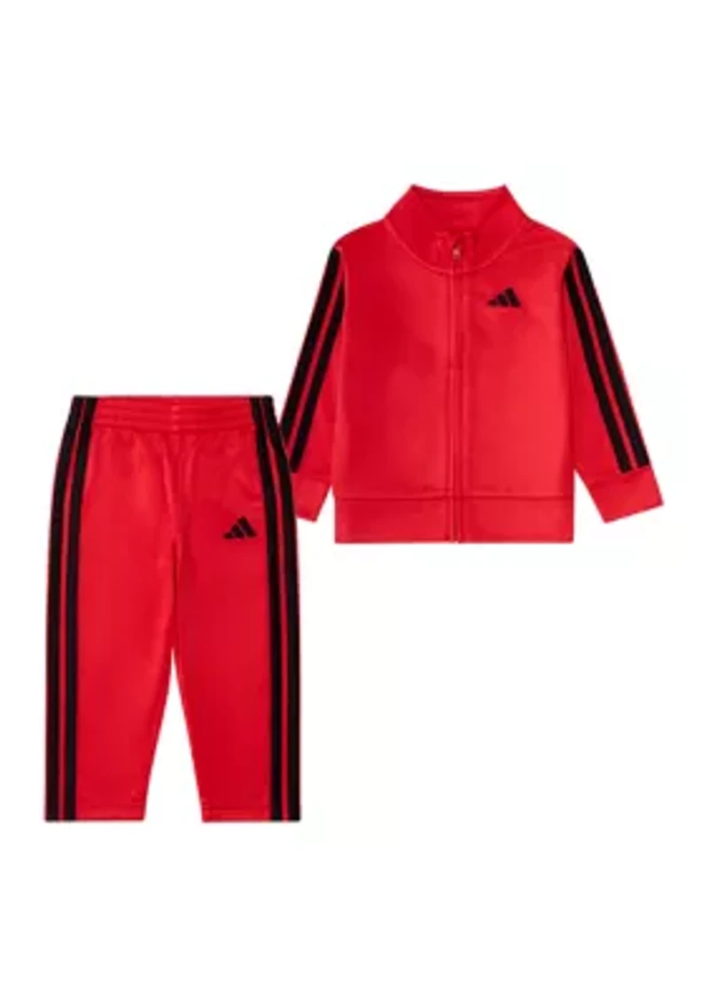 Toddler Boys  2-Piece Long Sleeve 3-Stripes Jacket and Pants Event Set