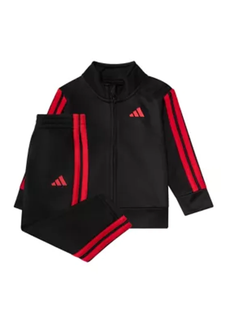 Toddler Boys  2-Piece Long Sleeve 3-Stripes Jacket and Pants Event Set