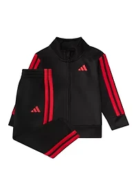 Toddler Boys  2-Piece Long Sleeve 3-Stripes Jacket and Pants Event Set