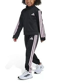 Baby Girls 2-Piece Event Tricot Jacket and Joggers Set