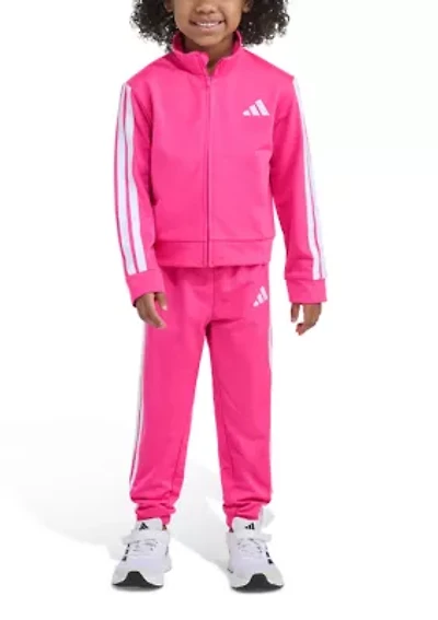 Toddler Girls 3-Stripes Jacket & Pants Set