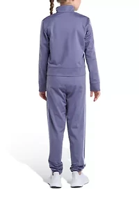 Toddler Girls 3-Stripes Jacket & Pants Set