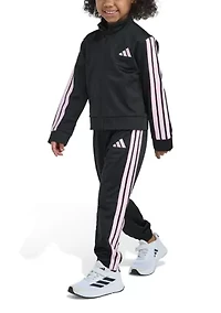 Toddler Girls 3-Stripes Jacket & Pants Set