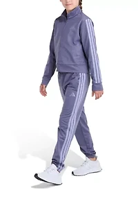 Toddler Girls 3-Stripes Jacket & Pants Set