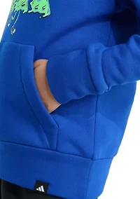 Toddler Boys Two Piece Long Sleeve Graphic Fleece Pullover & Joggers Set