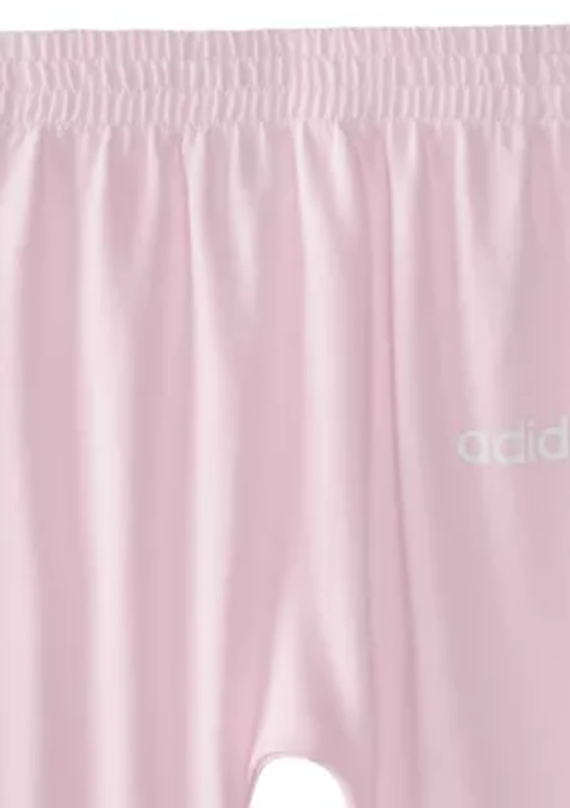 Baby Girls Three Piece Logo Bodysuit & Pants Set