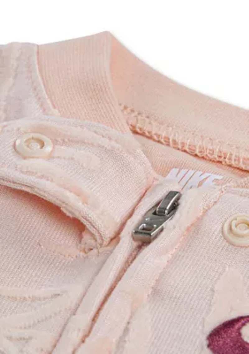 Baby Girls On Pointe Coverall