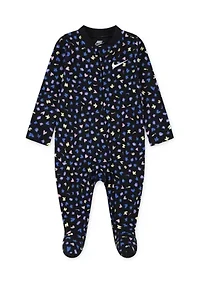 Baby Girls Essentials All Over Icon Print Coverall