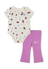 Baby Girls Bodysuit Legging Set