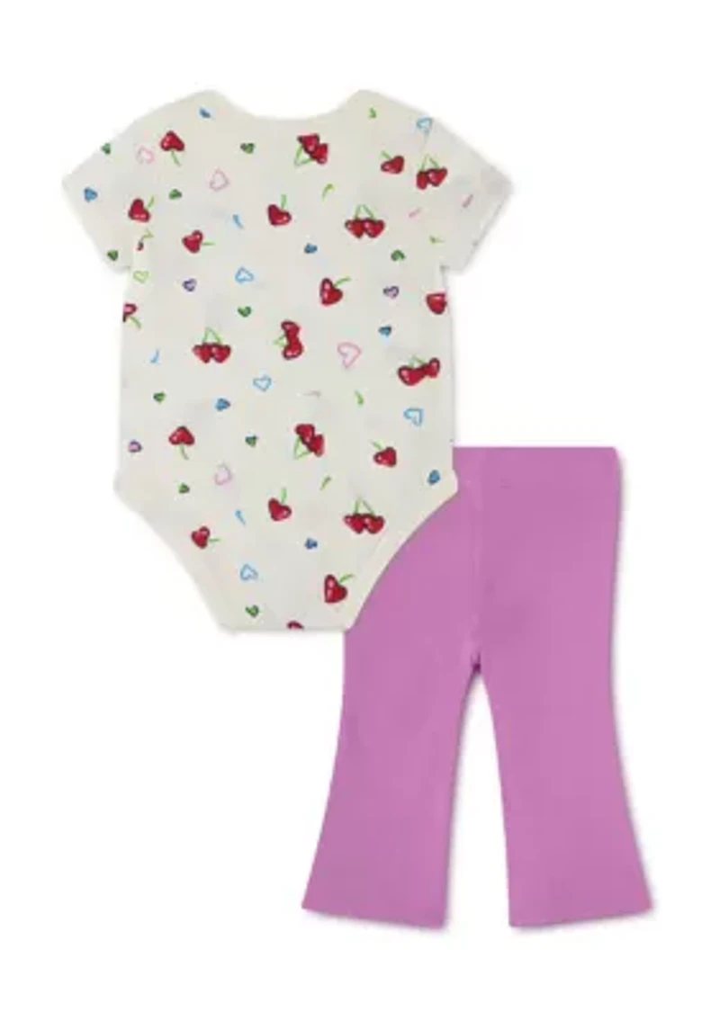 Baby Girls Bodysuit Legging Set