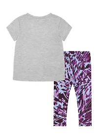 Baby Girls Printed Legging Set
