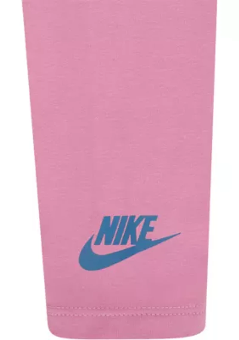 Baby Girls Solarized Printed Sweatshirt and Leggings Set