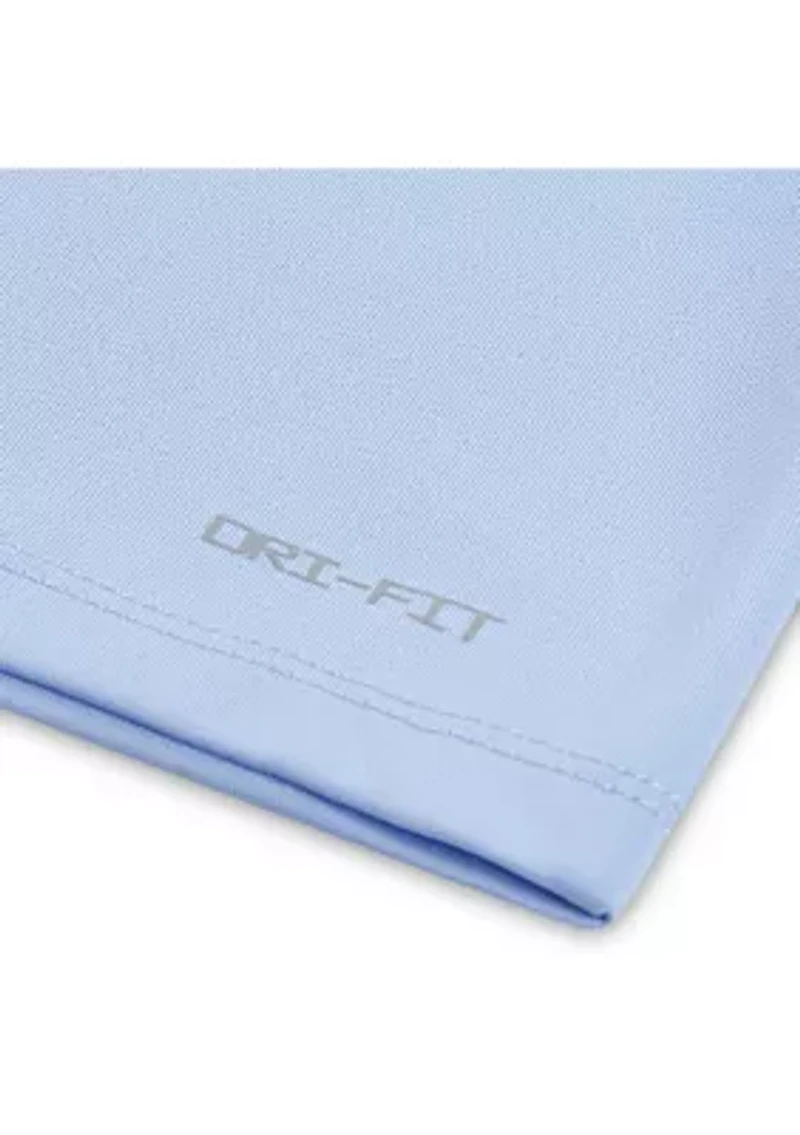 Baby Girls Interlock Dri Fit T-Shirt and Shorts Set