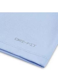 Baby Girls Interlock Dri Fit T-Shirt and Shorts Set