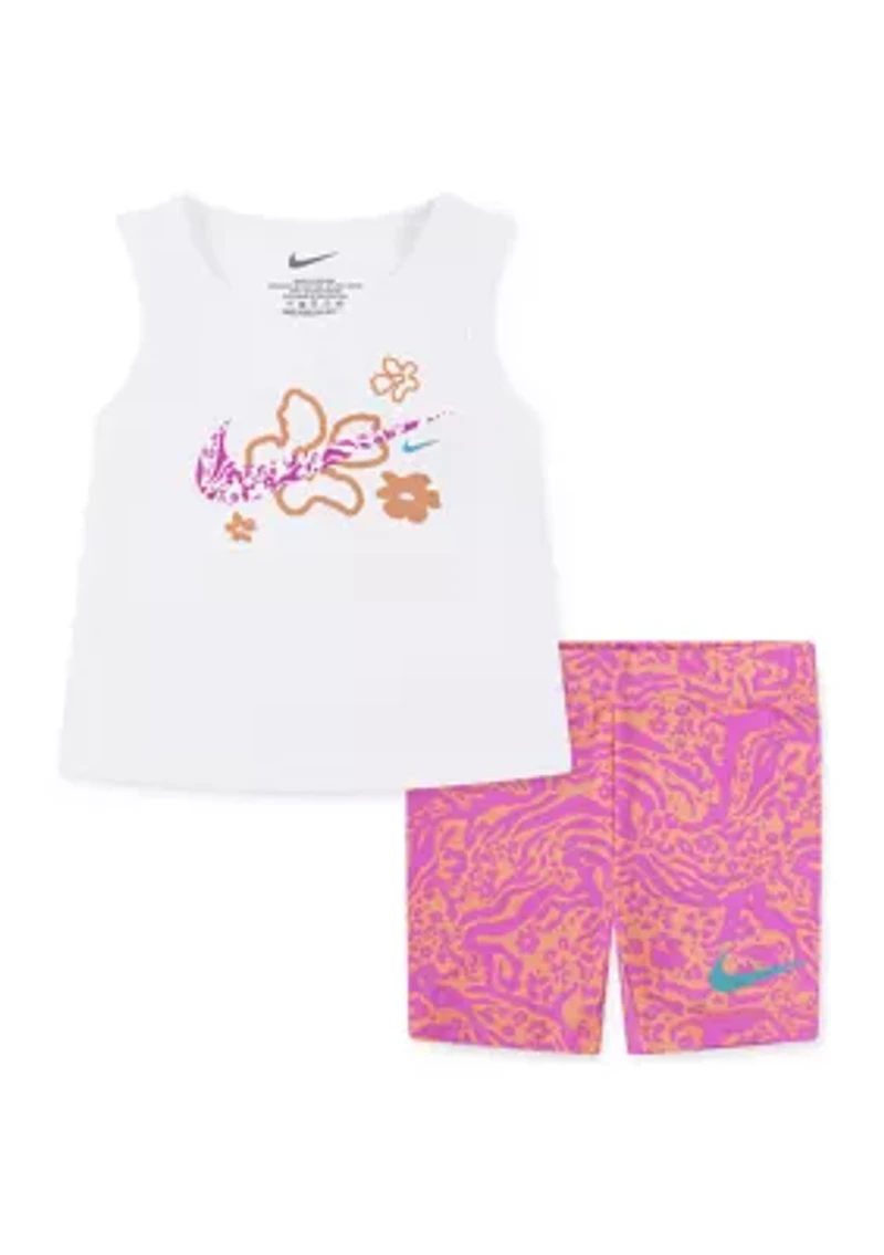 Baby Girls Tank Set