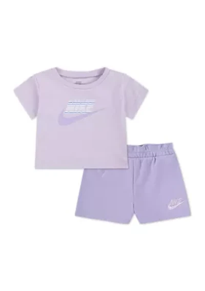 Baby Girls Shorts Set